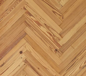 Heart Pine Herringbone Flooring