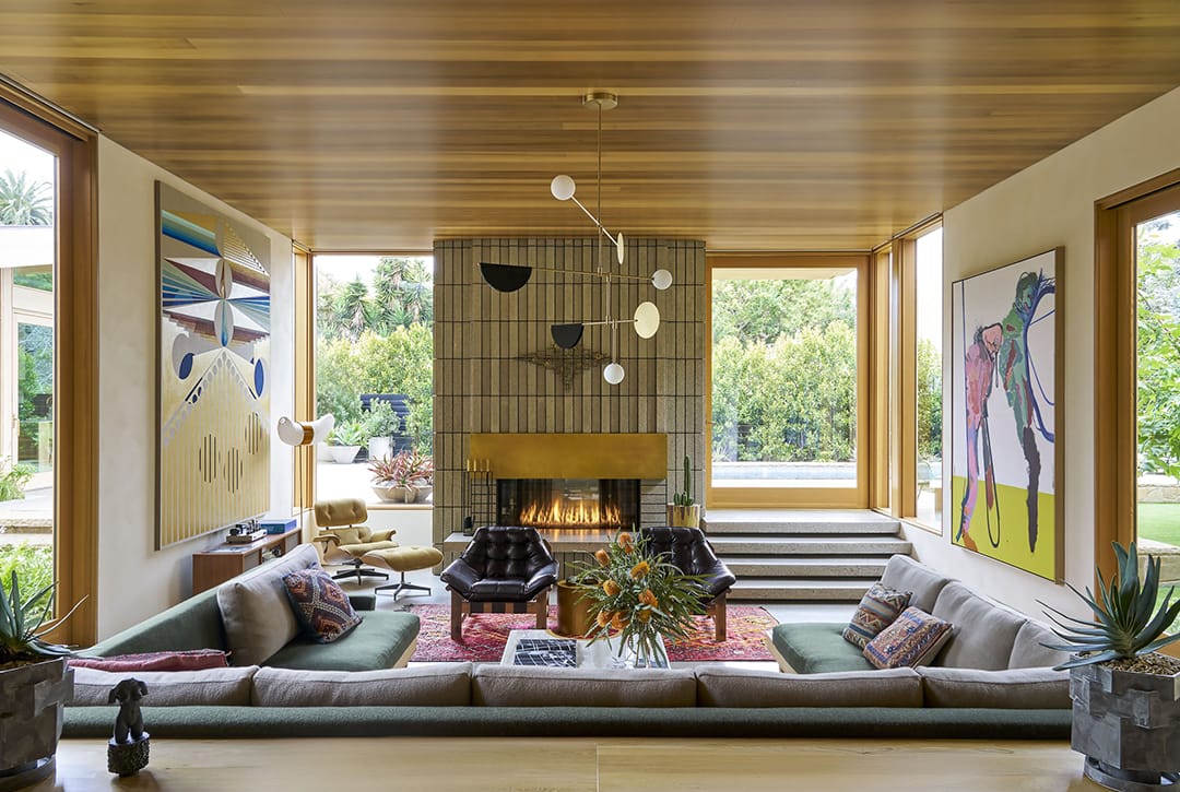 livingroom of venice beach residence